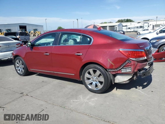2010 Buick LaCrosse CXL with VIN 1G4GC5EG6AF202442, listed as a Copart auction lot 63331625 with 96,520 mi miles and Salvage title. Bid and sale history available at DreamBid. Image 2.