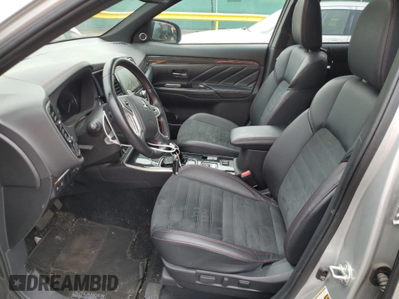 2022 Mitsubishi Outlander SEL with VIN JA4J2VA77NZ022209, listed as a Copart auction lot 59361905 with 35,770 mi miles and Salvage title. Bid and sale history available at DreamBid. Image 7.