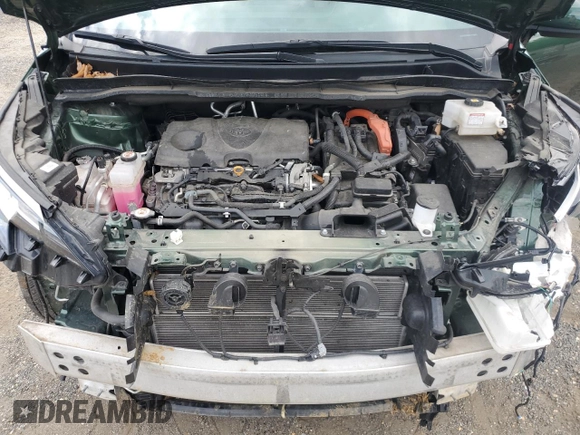 2021 Toyota Sienna LE with VIN 5TDBSKFC4MS027897, listed as a Copart auction lot 56052375 with 66,604 mi miles and Salvage title. Bid and sale history available at DreamBid. Image 12.
