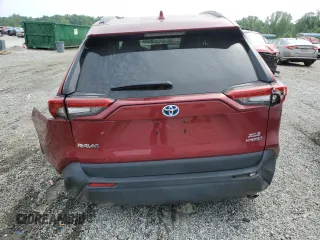 2022 Toyota RAV4 Hybrid XLE Premium with VIN 4T3B6RFV5NU074838, listed as a Copart auction lot 56697215 with 61,309 mi miles and Salvage title. Bid and sale history available at DreamBid. Image 6.