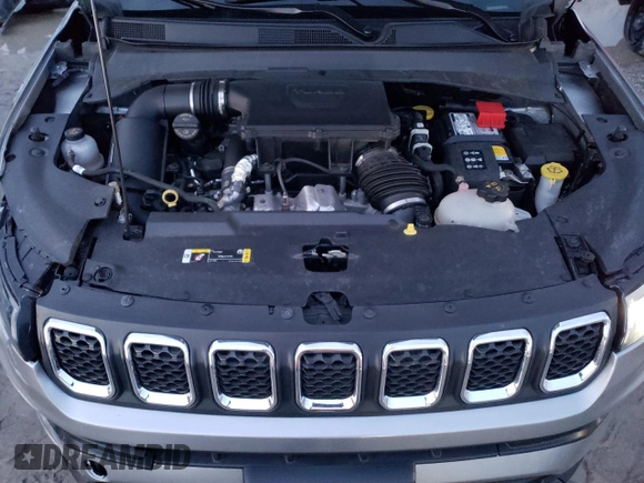 2023 Jeep Compass Latitude with VIN 3C4NJDBN5PT551685, listed as a Copart auction lot 85771934 with 16,410 mi miles and Salvage Title. Bid and sale history available at DreamBid. Image 12.