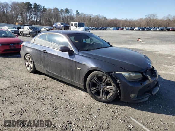 2008 BMW 3 Series 328i with VIN WBAWR335X8P154126, listed as a Copart auction lot 88220555 with 167,483 mi miles and Salvage Title. Bid and sale history available at carsss.com. Image 4.