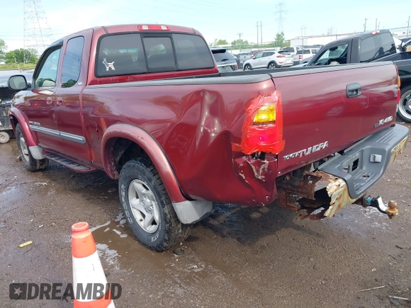 2003 Toyota Tundra SR5 with VIN 5TBBT44123S402249, listed as a IAAI auction lot 42163543 with 146,694 mi miles and . Bid and sale history available at DreamBid. Image 3.