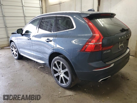 2021 Volvo XC60 Inscription с VIN YV4102DLXM1737403, выставлен на аукционе Copart как лот 84945084 с пробегом 19 900 миль миль и Списание • Salvage title. История ставок и продаж доступна на DreamBid. Изображение 2.