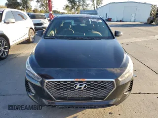 2018 Hyundai Elantra GT Sport with VIN KMHH55LC1JU038950, listed as a Copart auction lot 76299314 with 122,436 mi miles and Clean Title. Bid and sale history available at carsss.com. Image 5.