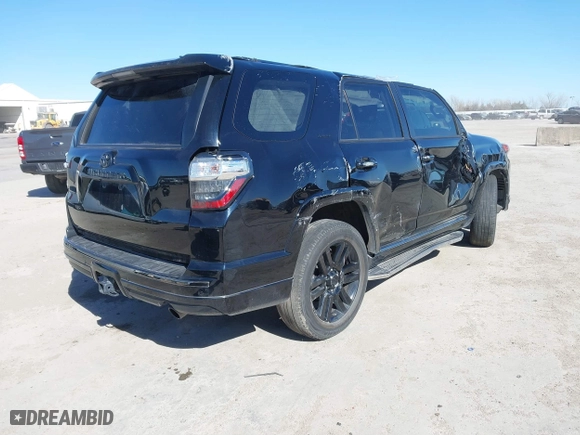 2019 Toyota 4Runner SR5 with VIN JTEZU5JR7K5209324, listed as a IAAI auction lot 41372044 with 50,040 mi miles. Bid and sale history available at carsss.com. Image 4.