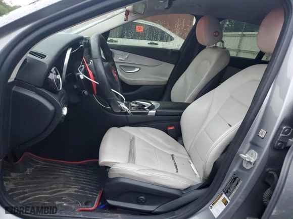 2015 Mercedes-Benz C-Class C 300 with VIN 55SWF4JBXFU087950, listed as a Copart auction lot 52254375 with 102,622 mi miles and Salvage Title. Bid and sale history available at carsss.com. Image 7.