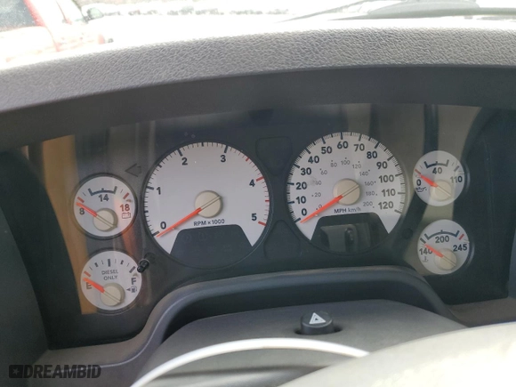 2006 Dodge Ram 2500 SLT with VIN 3D7KS29C36G138752, listed as a Copart auction lot 47863025 with 0 mi miles and Salvage Title. Bid and sale history available at carsss.com. Image 9.