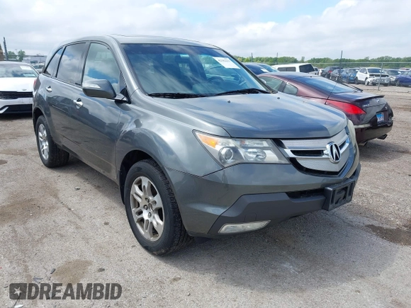 2008 Acura MDX Tech Pkg with VIN 2HNYD28368H526944, listed as a IAAI auction lot 42182211 with 167,495 mi miles. Bid and sale history available at carsss.com. Image 1.