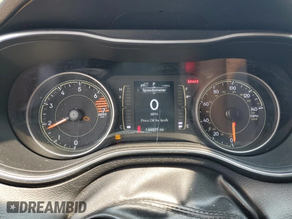 2019 Jeep Cherokee Latitude Plus with VIN 1C4PJMLB7KD101158, listed as a Copart auction lot 58246115 with 144,807 mi miles and Salvage title. Bid and sale history available at DreamBid. Image 9.