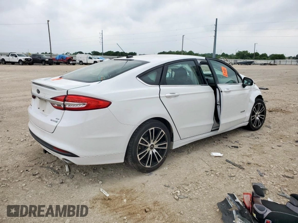 2017 Ford Fusion Hybrid SE with VIN 3FA6P0LU0HR315189, listed as a Copart auction lot 57478085 with Not provided miles and Salvage title. Bid and sale history available at DreamBid. Image 3.