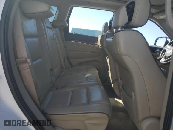 2017 Jeep Grand Cherokee Overland with VIN 1C4RJFCG9HC633011, listed as a Copart auction lot 48596125 with 0 mi miles and Salvage Title. Bid and sale history available at carsss.com. Image 11.