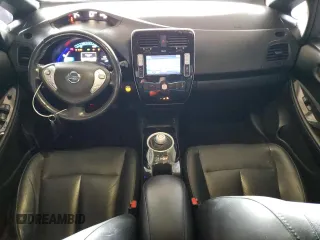 2013 Nissan LEAF SL with VIN 1N4AZ0CP0DC403733, listed as a Copart auction lot 55895555 with 56,896 mi miles and Clean Title. Bid and sale history available at DreamBid. Image 8.