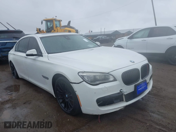 2015 BMW 7 Series 750Li xDrive with VIN WBAYF8C58FD655044, listed as a IAAI auction lot 41847227 with Not Provided miles and . Bid and sale history available at carsss.com. Image 1.