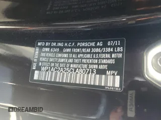 2012 Porsche Cayenne Turbo с VIN WP1AC2A25CLA80713, выставлен на аукционе Copart как лот 50768025 с пробегом 47 285 миль миль и Списание • Salvage title. История ставок и продаж доступна на DreamBid. Изображение 14.