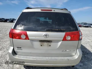 2007 Toyota Sienna CE with VIN 5TDZK23C37S047971, listed as a Copart auction lot 52540665 with 244,761 mi miles and Salvage Title. Bid and sale history available at carsss.com. Image 6.
