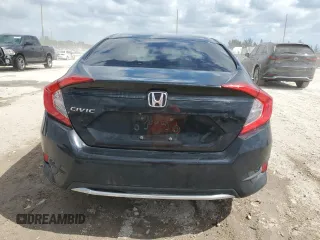 2020 Honda Civic LX with VIN 19XFC2F65LE019406, listed as a Copart auction lot 53337745 with 54,954 mi miles and Non Repairable. Bid and sale history available at DreamBid. Image 6.