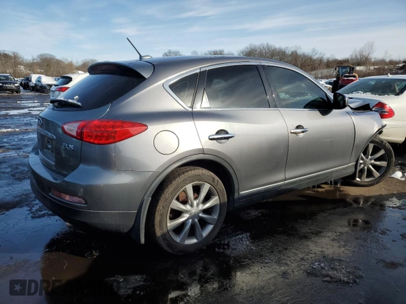 2012 Infiniti EX Journey with VIN JN1AJ0HR4CM450965, listed as a Copart auction lot 45657055 with 119,542 mi miles and Salvage title. Bid and sale history available at DreamBid. Image 3.