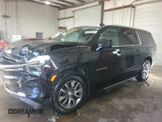 2023 Chevrolet Suburban LT with VIN 1GNSCCKD1PR341700, listed as a Copart auction lot 89360915 with 39,761 mi miles and Salvage Title. Bid and sale history available at DreamBid. Image 1.
