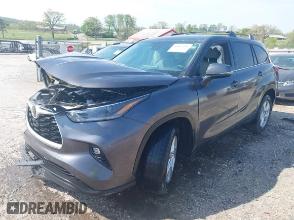 2021 Toyota Highlander L with VIN 5TDZZRAH3MS523182, listed as a IAAI auction lot 42052236 with 62,721 mi miles and . Bid and sale history available at DreamBid. Image 18.