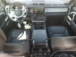 2022 Land Rover Defender with VIN SALE3ERU5N2070582, listed as a Copart auction lot 69754104 with 19,158 mi miles and Salvage title. Bid and sale history available at DreamBid. Image 8.