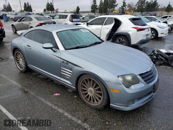 2005 Chrysler Crossfire z VIN 1C3AN79N35X039973, wystawiony jako Copart lot #44098695 z przebiegiem 109 161 mil mil oraz Czysty tytuł • Clean title. Historia ofert i sprzedaży dostępna na DreamBid. Obrazek 4.