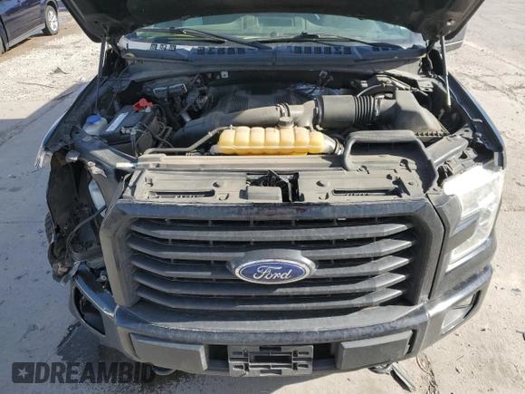 2017 Ford F-150 XL with VIN 1FTEW1EG0HKC62908, listed as a Copart auction lot 48599555 with 96,672 mi miles and Salvage Title. Bid and sale history available at carsss.com. Image 11.