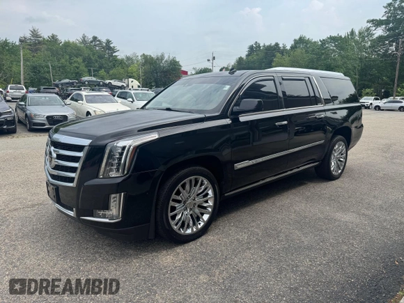 2015 Cadillac Escalade ESV Premium with VIN 1GYS4JKJ1FR272533, listed as a Copart auction lot 60347085 with 227,892 mi miles and Clean title. Bid and sale history available at DreamBid. Image 2.