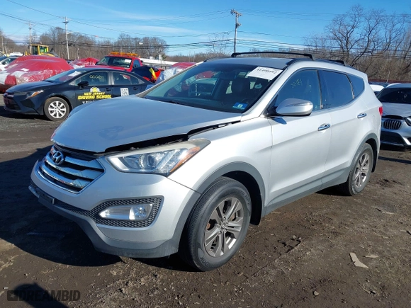 2013 Hyundai Santa Fe Sport with VIN 5XYZUDLBXDG096526, listed as a IAAI auction lot 41490492 with 126,469 mi miles. Bid and sale history available at carsss.com. Image 19.