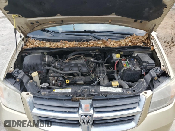 2010 Dodge Grand Caravan with VIN 2D4RN5D12AR197403, listed as a Copart auction lot 54356515 with 105,318 mi miles and Salvage Title. Bid and sale history available at DreamBid. Image 12.
