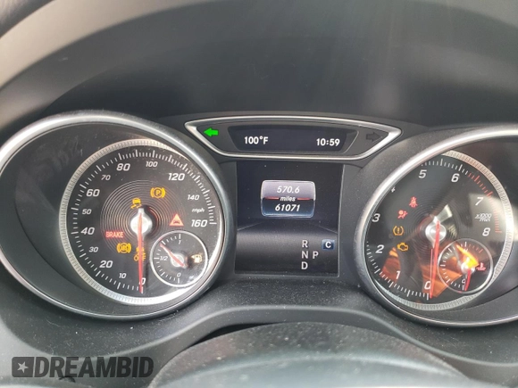 2018 Mercedes-Benz CLA 250 with VIN WDDSJ4GB7JN590910, listed as a Copart auction lot 58680023 with 61,071 mi miles and . Bid and sale history available at DreamBid. Image 9.