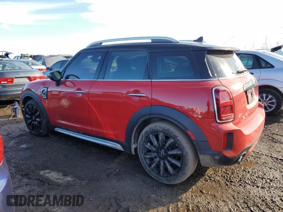 2021 MINI Countryman Cooper S with VIN WMZ83BR05M3M80310, listed as a Copart auction lot 48104085 with 53,784 mi miles and Salvage title. Bid and sale history available at DreamBid. Image 2.