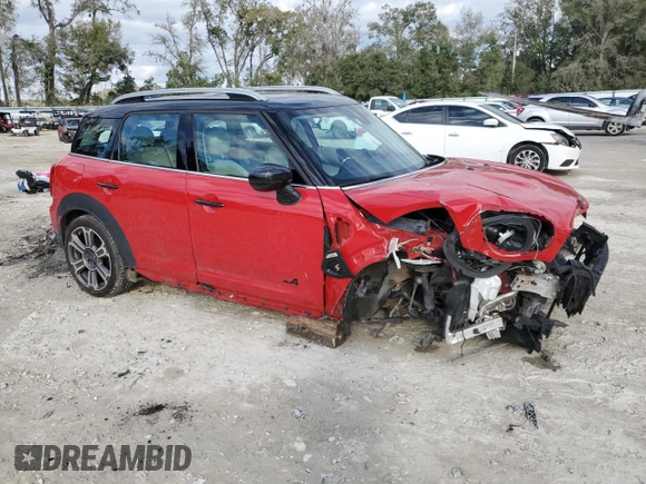 2023 MINI Countryman Cooper S with VIN WMZ83BR09P3P69405, listed as a Copart auction lot 46940675 with 55,377 mi miles and Non repairable. Bid and sale history available at DreamBid. Image 4.