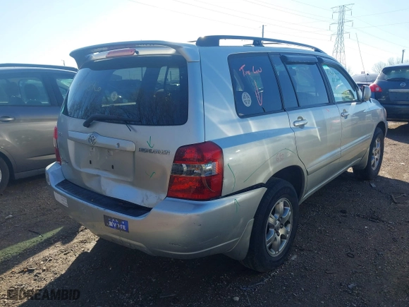 2006 Toyota Highlander w/3rd Row with VIN JTEEP21A660152471, listed as a IAAI auction lot 41813846 with 336,713 mi miles. Bid and sale history available at carsss.com. Image 13.