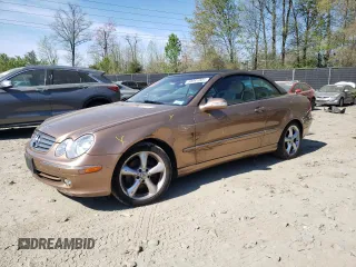 2005 Mercedes-Benz CLK 320 z VIN WDBTK65G65T046470, wystawiony jako Copart lot #50891004 z przebiegiem 41 485 mil mil oraz Szkoda całkowita • Salvage title. Historia ofert i sprzedaży dostępna na DreamBid. Obrazek 1.