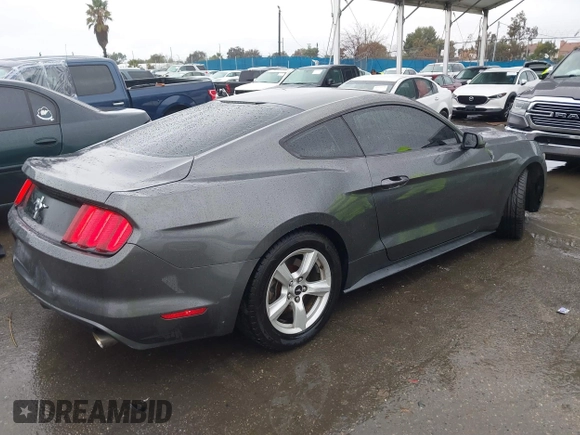 2017 Ford Mustang V6 with VIN 1FA6P8AMXH5227044, listed as a IAAI auction lot 41570817 with 80,997 mi miles and . Bid and sale history available at carsss.com. Image 4.