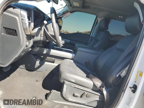 2024 Ford F-250 XL with VIN 1FT8W2BT2REE22078, listed as a Copart auction lot 56710005 with 5,306 mi miles and Salvage title. Bid and sale history available at DreamBid. Image 7.