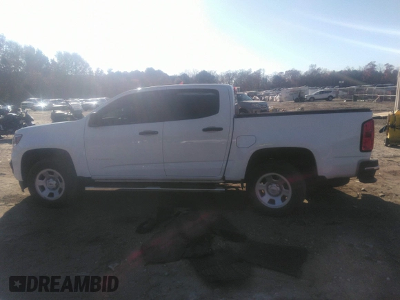 2022 Chevrolet Colorado 2WD Work Truck with VIN 1GCGSBEN4N1147688, listed as a IAAI auction lot 40993608 with 129,023 mi miles and . Bid and sale history available at DreamBid. Image 14.