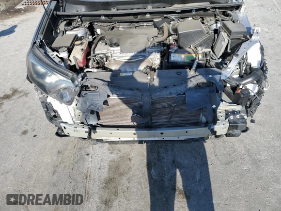 2017 Toyota RAV4 XLE with VIN 2T3WFREVXHW394471, listed as a Copart auction lot 54384955 with 61,969 mi miles and Salvage Title. Bid and sale history available at carsss.com. Image 12.