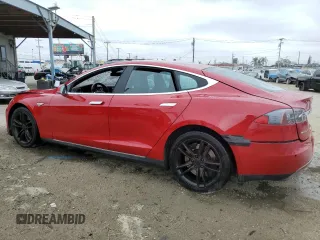 2016 Tesla Model S 70 with VIN 5YJSA1E18GF131881, listed as a Copart auction lot 54513134 with 133,785 mi miles and Salvage title. Bid and sale history available at DreamBid. Image 2.