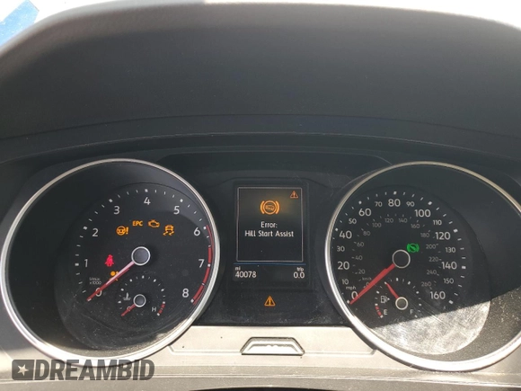 2020 Volkswagen Tiguan S with VIN 3VV1B7AX3LM055371, listed as a Copart auction lot 59814945 with 40,078 mi miles and Salvage title. Bid and sale history available at DreamBid. Image 9.