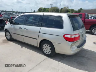 2007 Honda Odyssey LX with VIN 5FNRL38277B507690, listed as a IAAI auction lot 41718540 with 508,172 mi miles. Bid and sale history available at carsss.com. Image 3.