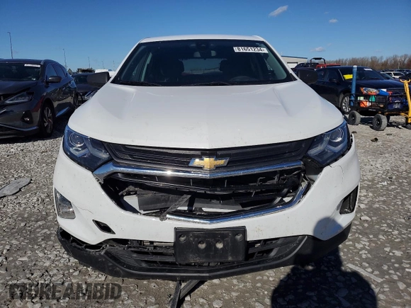 2021 Chevrolet Equinox LS z VIN 3GNAXSEV4MS163644, wystawiony jako Copart lot #81651234 z przebiegiem 90 575 mil mil oraz Szkoda całkowita • Salvage title. Historia ofert i sprzedaży dostępna na DreamBid. Obrazek 5.