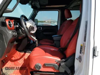 2021 Jeep Wrangler Unlimited Rubicon with VIN 1C4HJXFN3MW634045, listed as a Copart auction lot 52684805 with 34,133 mi miles and Clean Title. Bid and sale history available at DreamBid. Image 7.