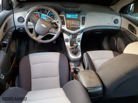 2014 Chevrolet Cruze LS with VIN 1G1PB5SHXE7185691, listed as a Copart auction lot 48972695 with 134,743 mi miles and Salvage Title. Bid and sale history available at carsss.com. Image 8.