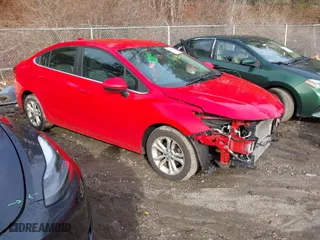 2019 Chevrolet Cruze LT with VIN 1G1BE5SM3K7125276, listed as a IAAI auction lot 41804634 with 133,838 mi miles. Bid and sale history available at carsss.com. Image 1.