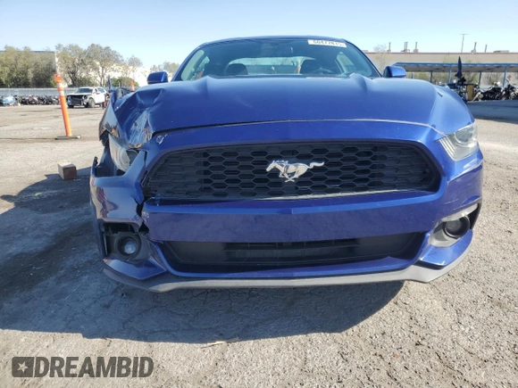 2016 Ford Mustang EcoBoost with VIN 1FA6P8THXG5209187, listed as a Copart auction lot 60477815 with 95,391 mi miles and Salvage title. Bid and sale history available at DreamBid. Image 5.