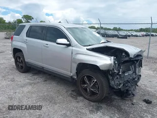 2017 GMC Terrain SLE with VIN 2GKALMEK1H6245457, listed as a IAAI auction lot 39756575 with 108,717 mi miles. Bid and sale history available at carsss.com. Image 1.