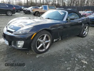 2007 Saturn Sky Red Line with VIN 1G8MG35XX7Y124884, listed as a Copart auction lot 43706465 with 89,375 mi miles and Salvage Title. Bid and sale history available at DreamBid. Image 1.