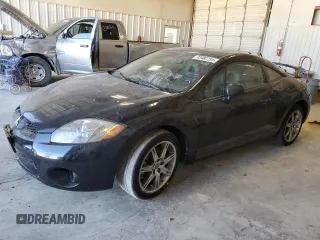 2008 Mitsubishi Eclipse GS with VIN 4A3AK64F98E018766, listed as a Copart auction lot 43482255 with 89,917 mi miles and Salvage Title. Bid and sale history available at carsss.com. Image 1.